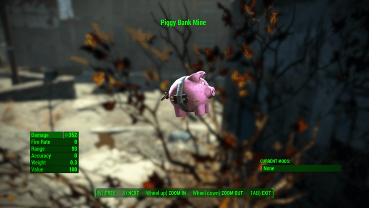 Fallout 4 - Piggy Bank Mine