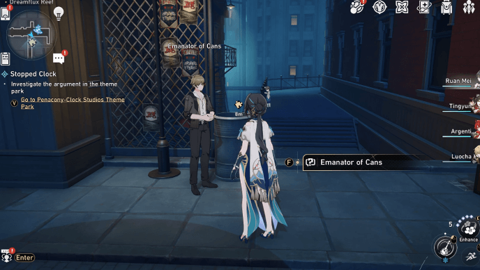 Honkai Star Rail - Emanator of Cans Hidden Mission Guide - World Location