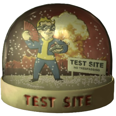 Lucky 38 Casino Snow Globe Model