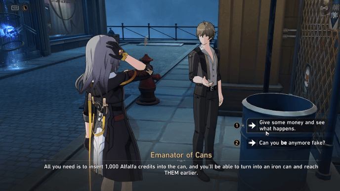 Honkai Star Rail - Emanator of Cans Hidden Mission Guide - Step 1