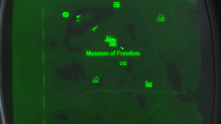 Fallout 4 - Museum of Freedom Location