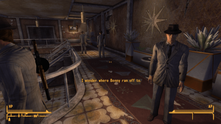 Fallout New Vegas - Benny Escapes