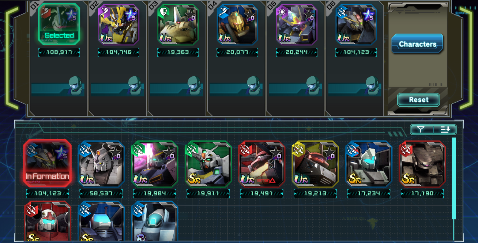 Team Formation Guide Gundam UC Engage