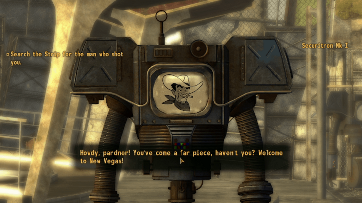 Fallout New Vegas The House Always Wins I Victor Starts the Quest