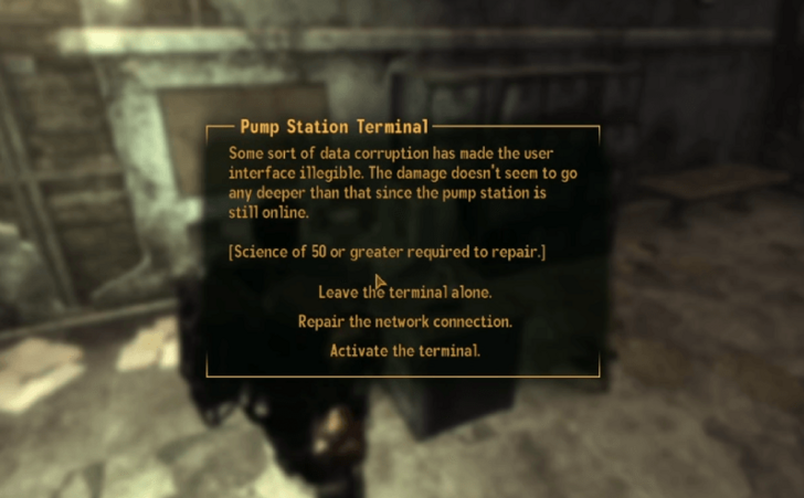 Repair or Activate the Terminal - Hard Luck Blues Side Quest