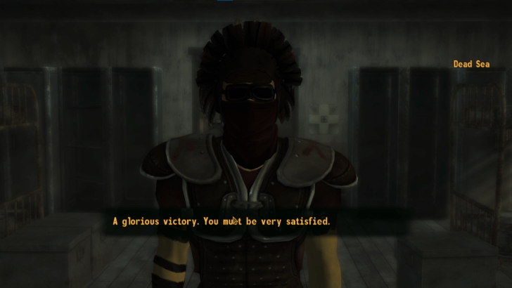 Fallout New Vegas - Talk to Dead Sea again