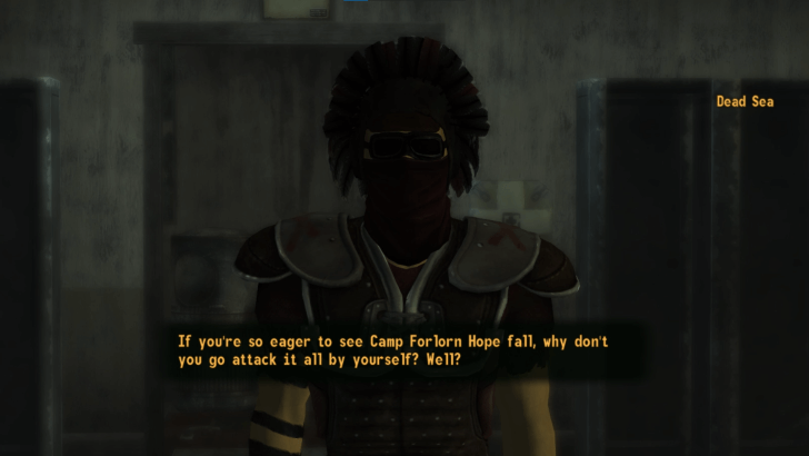 Fallout New Vegas - Talk to Dead Sea