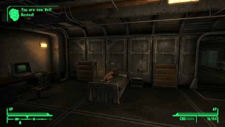Fallout New Vegas - Well Rested Bonus