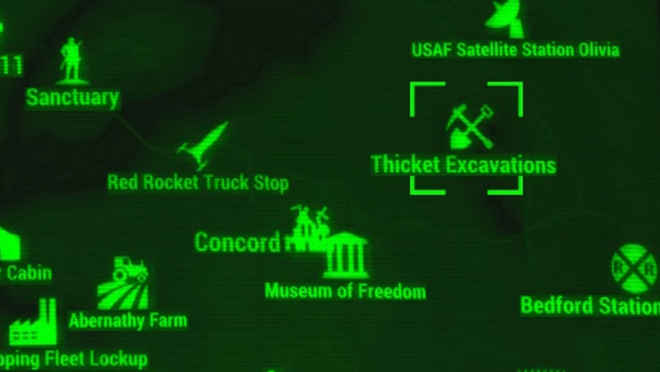 Fallout - Fusion Core (Red Rocket Truck Stop) Location