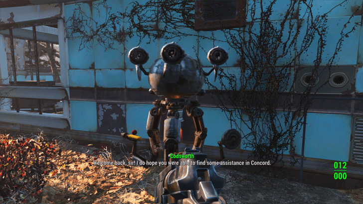 Fallout 4 - Codsworth in Sanctuary Hills