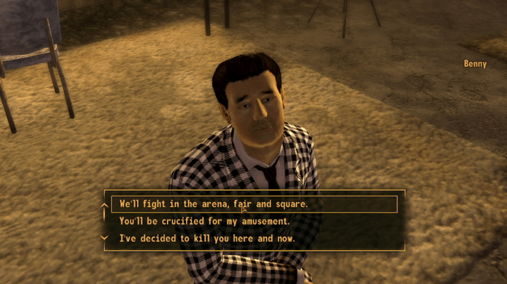 Fallout New Vegas - Deal with Benny