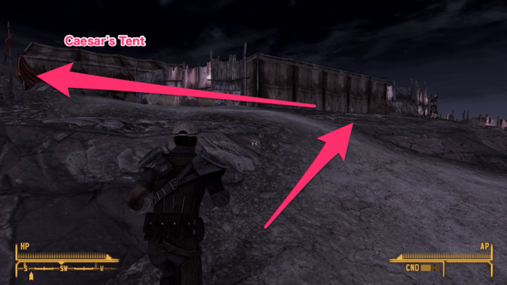 Fallout New Vegas The House Always Wins II Caesars Tent.png