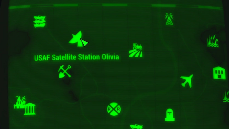 Fallout - Fusion Core (USAF Satellite Station Olivia) Location