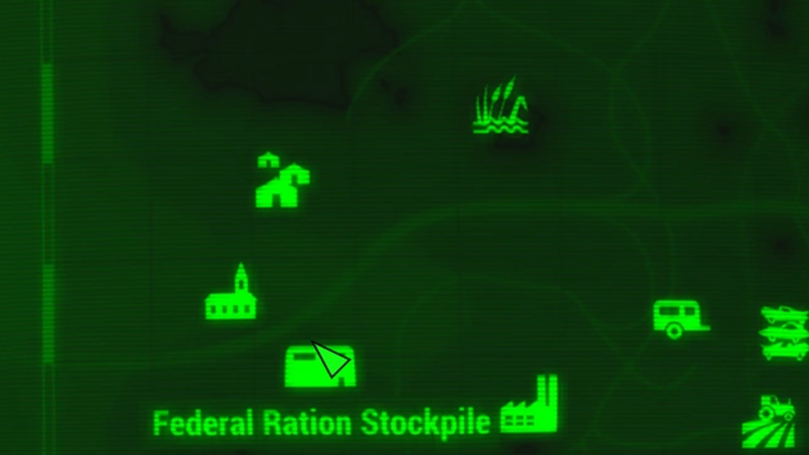 Fallout - Fusion Core (Federal Ration Stockpile) Location