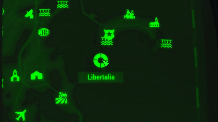 Fallout - Le Fusil Terribles Map Location