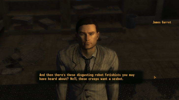 Fallout New Vegas - Talk to James