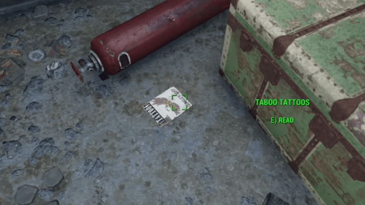 Fallout 4 Taboo Tattoos 3 Overview Location