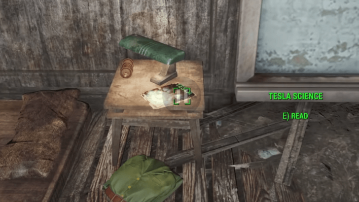 Fallout 4 Tesla Science Magazine 2 Overview Location