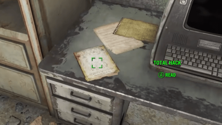 Fallout 4 Total Hack 1 Overview Location