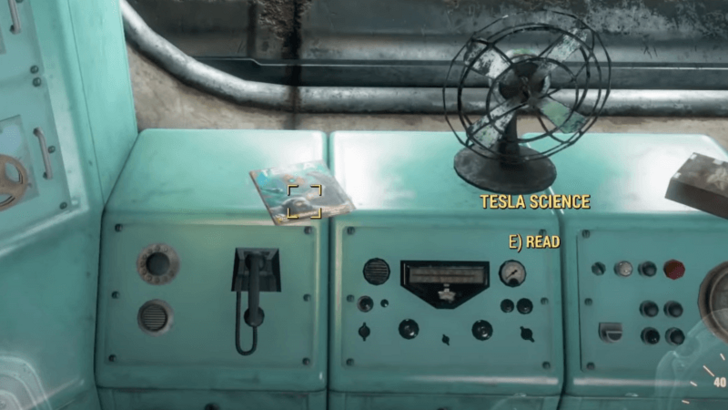 Fallout 4 Tesla Science Magazine 6 Overview Location
