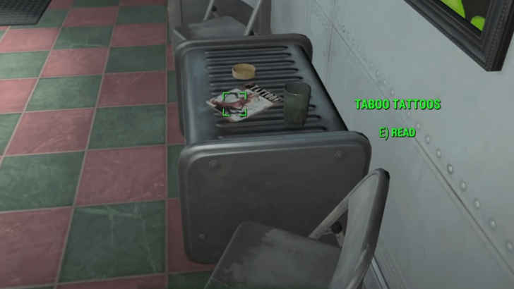 Fallout 4 Taboo Tattoos 5 Overview Location