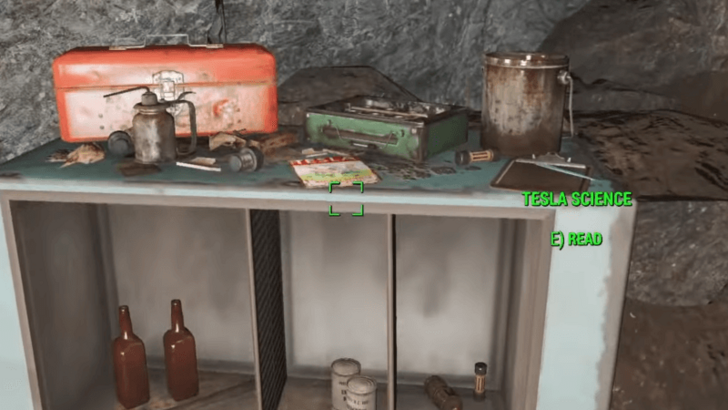 Fallout 4 Tesla Science Magazine 3 Overview Location