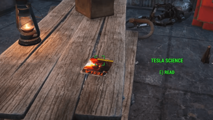 Fallout 4 Tesla Science Magazine 5 Overview Location
