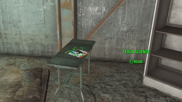 Fallout 4 Tesla Science Magazine 9 Overview Location