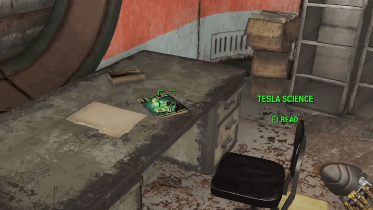 Fallout 4 Tesla Science Magazine 7 Overview Location