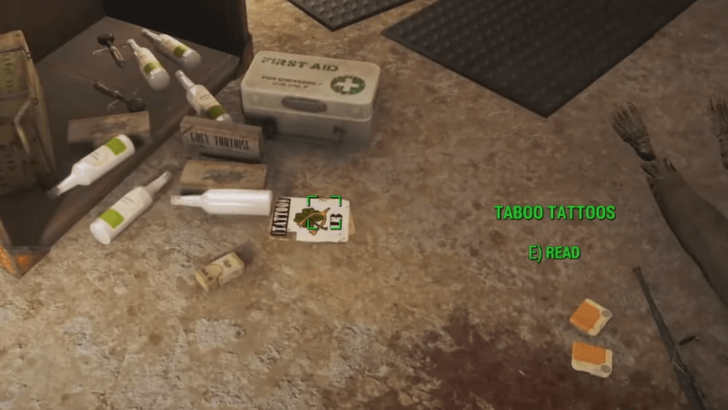 Fallout 4 Taboo Tattoos 1 Overview Location