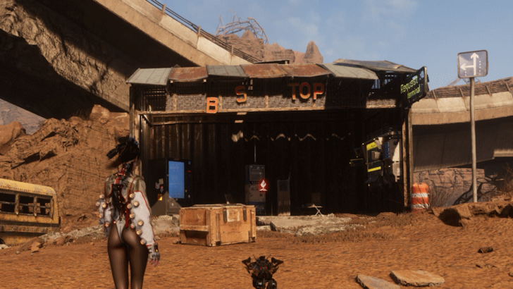 Stellar Blade - Bus Stop Camp