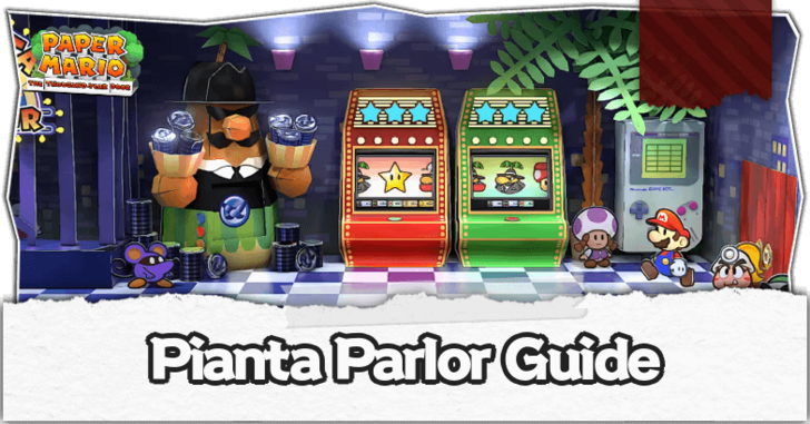 Paper Mario TTYD Switch Remake - Pianta Parlor Guide Banner