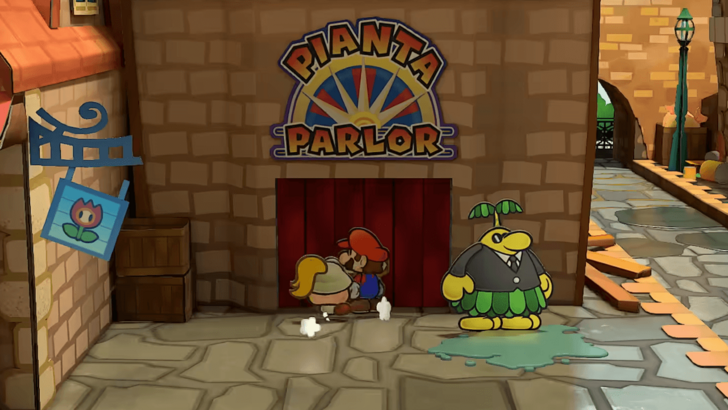 Paper Mario TTYD Switch Remake - Pianta Parlor Building