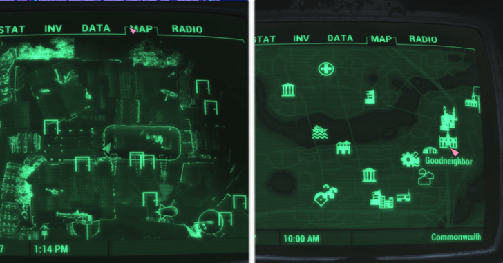 Fallout 4 - Road to Freedom Locations