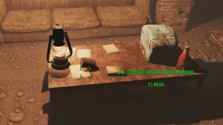 Fallout 4 U.S. Covert Operations Manual 3 Overview Location