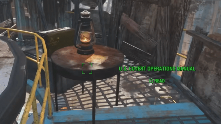 Fallout 4 U.S. Covert Operations Manual 9 Overview Location