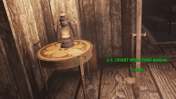 Fallout 4 U.S. Covert Operations Manual 2 Overview Location