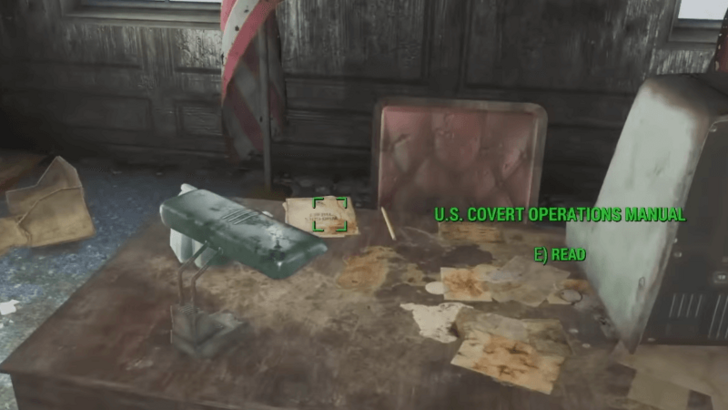 Fallout 4 U.S. Covert Operations Manual 5 Overview Location