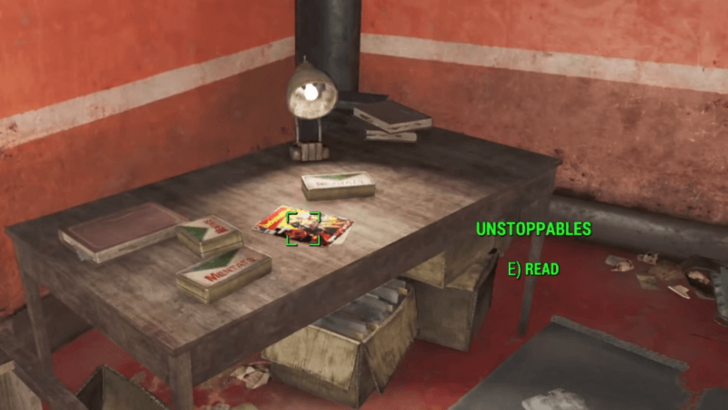 Fallout 4 Unstoppables 2 Overview Location