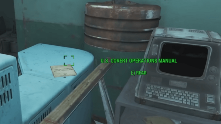 Fallout 4 U.S. Covert Operations Manual 4 Overview Location