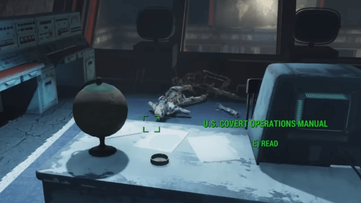 Fallout 4 U.S. Covert Operations Manual 1 Overview Location