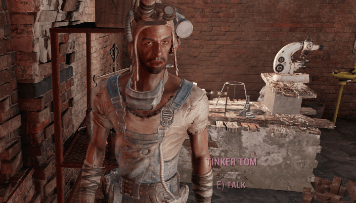 Fallout 4 - Speak with Tinker Tom