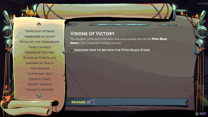 Hades 2 - Visions of Victory Prophecy