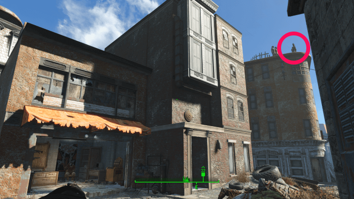 Fallout 4 - Marvin on the Rooftop