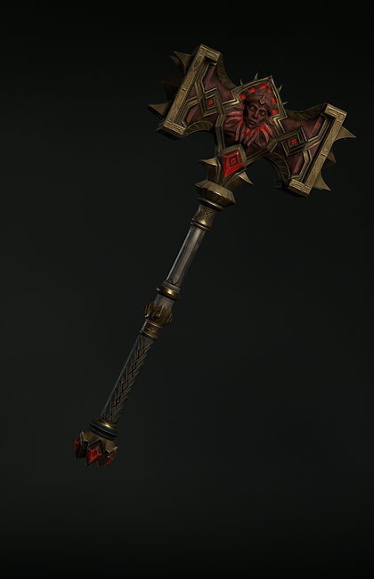 Diablo 4 - Demigod Hammer Weapon Transmog