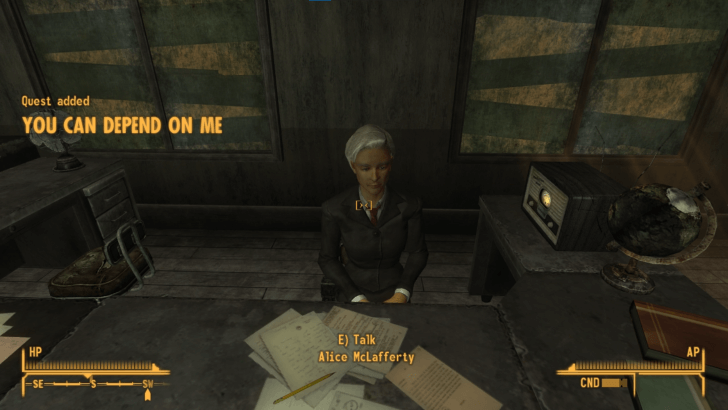 You Can Depend on Me Side Quest