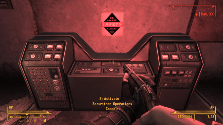 Fallout New Vegas - Activate Securiton Operations Console