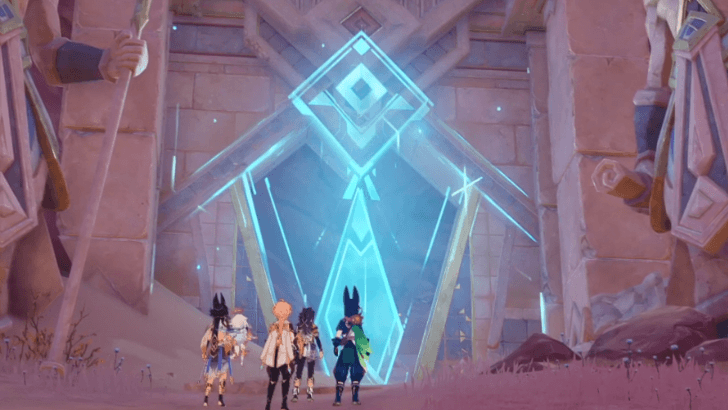 Genshin - Temple of Silence Entrance