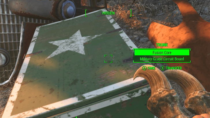 Fallout - Fusion Core (Robotics Disposal Ground) Location