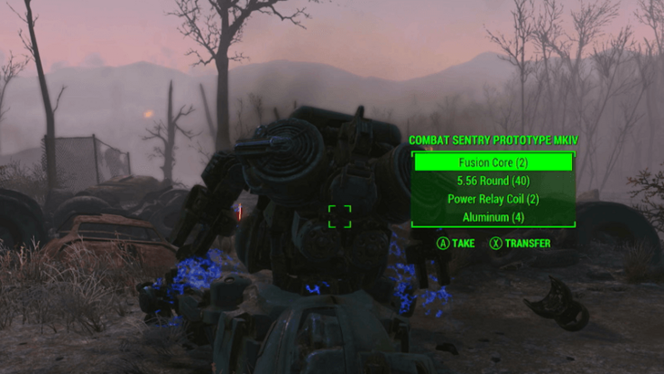 Fallout 4 - Robotics Disposal Ground Fusion Core x2 from Sentry